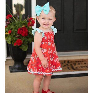 Matilda Jane Little Ruby Dress 12-18 months Excellent very gently used condition